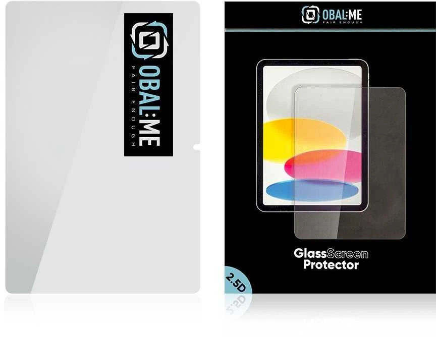 OBAL:ME 2.5D Apsauginis stiklas Screen Protector skirtas Samsung Galaxy Tab S10 Lite/S9/S9 FE/S10 FE Clear