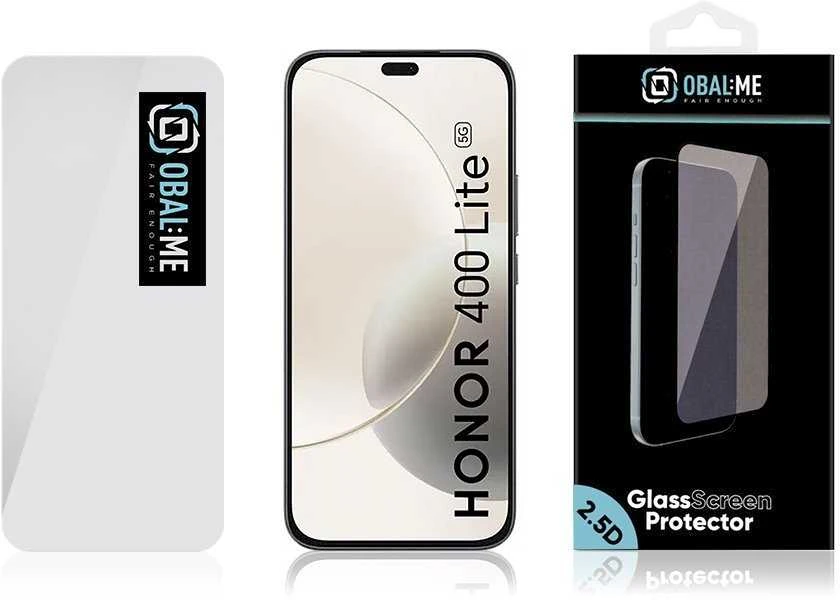 OBAL:ME 2.5D ekrano apsauga skirta Honor 400 Lite Clear
