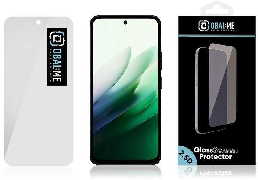 OBAL:ME 2.5D stiklas Apsauginis stiklas skirtas Xiaomi Redmi 15 5G Clear