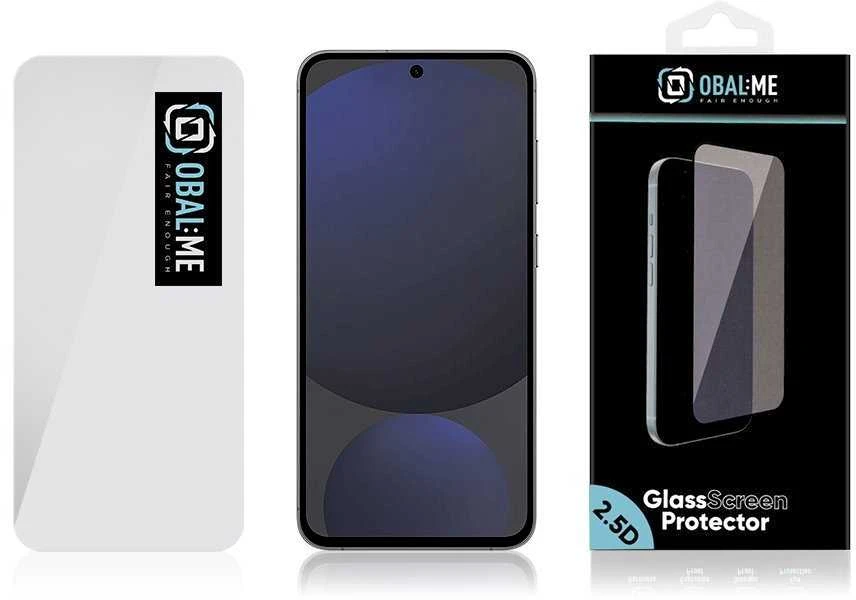 OBAL:ME 2.5D apsauginis stiklas Samsung Galaxy S24 FE Clear