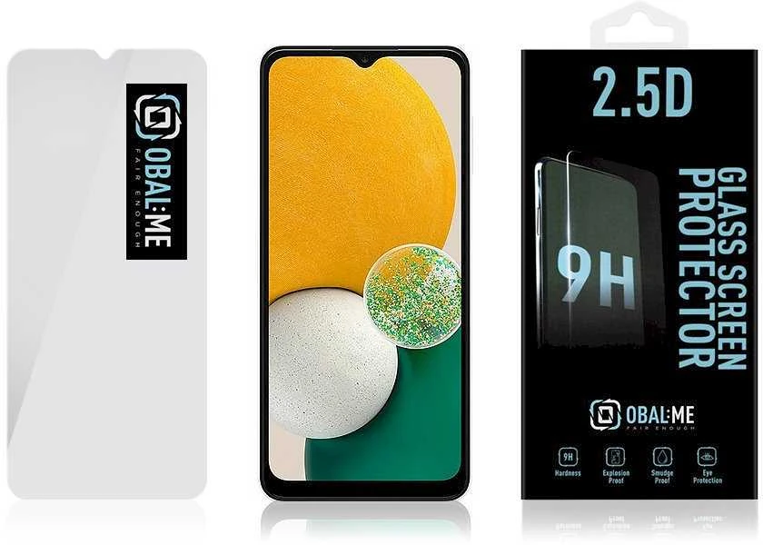 OBAL:ME 2.5D apsauginis stiklas telefonui Samsung Galaxy A13 5G/A04s Clear