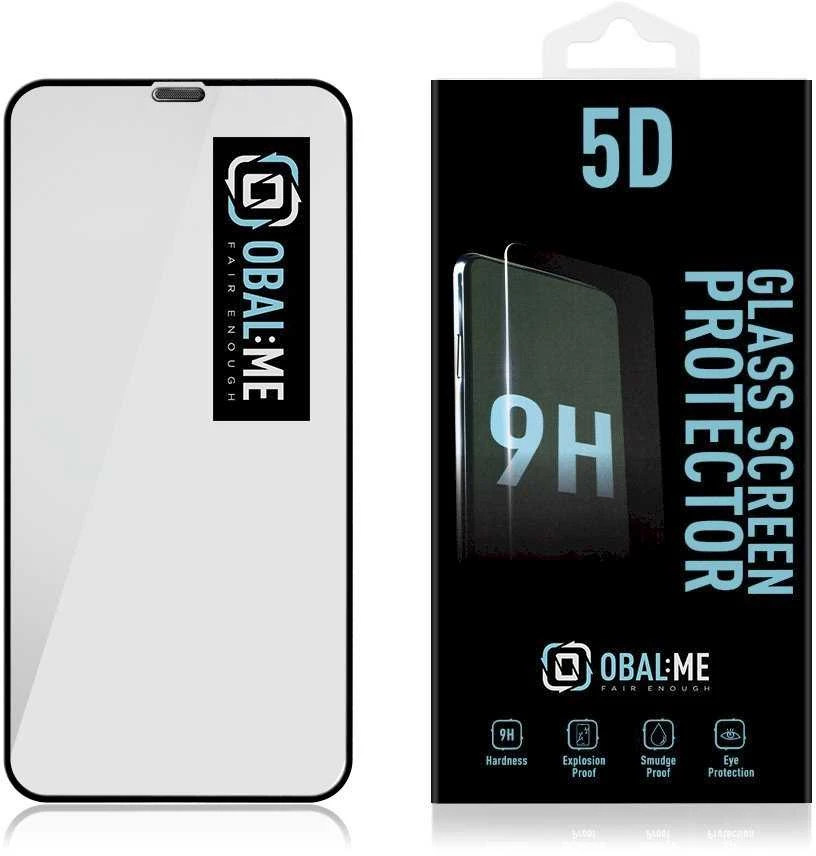 OBAL:ME 5D apsauginis stiklas telefonui Apple iPhone 11/XR Juodas