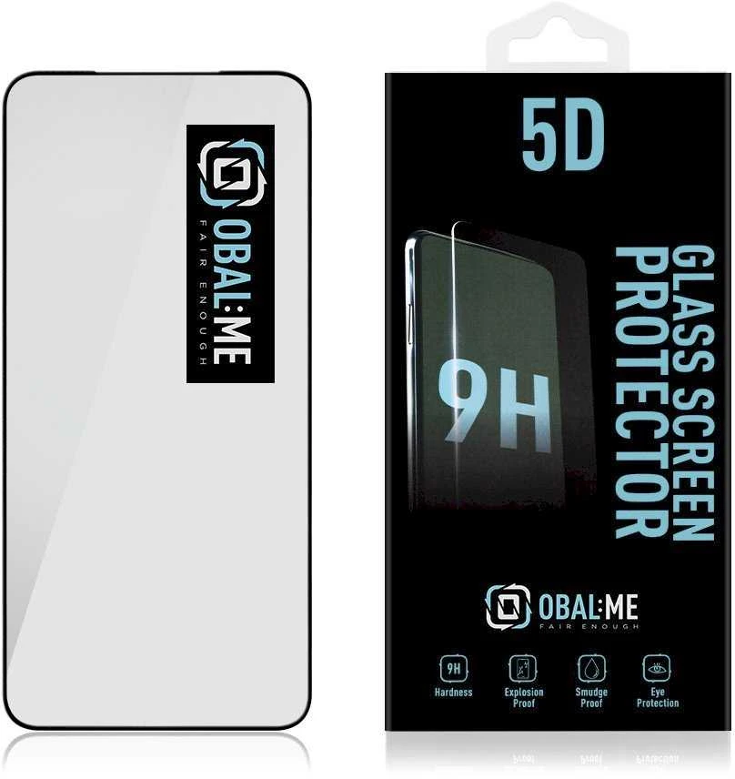 OBAL:ME 5D apsauginis stiklas telefonui Samsung Galaxy S24 Juodas