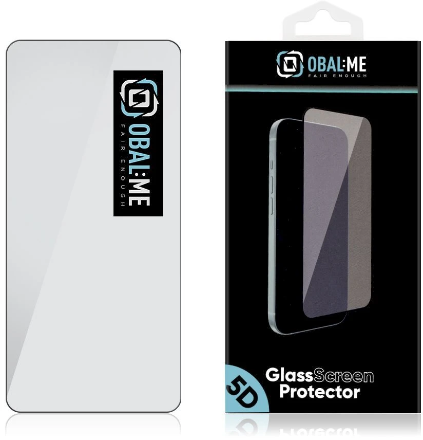 OBAL:ME 5D Apsauginis stiklas Screen Protector skirtas Samsung Galaxy S26+ Juodas