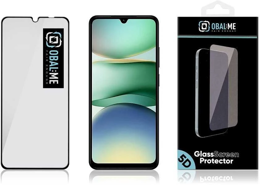 OBAL:ME 5D Apsauginis stiklas Screen Protector skirtas Xiaomi Redmi A5 Juodas