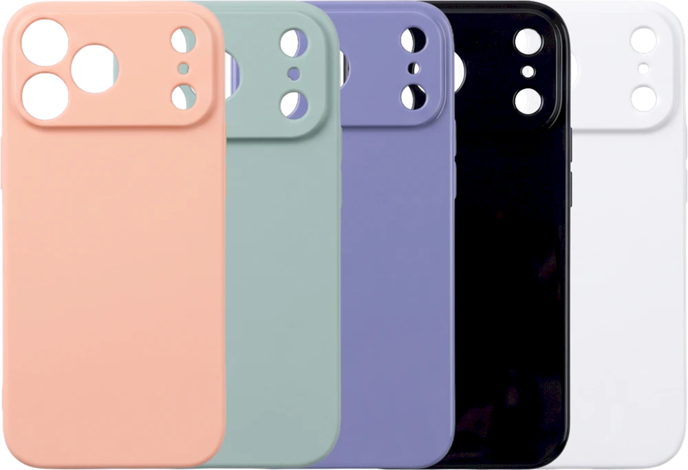 OBAL:ME Glossy dėklas skirtas iPhone 18 Pro Max baltos spalvos