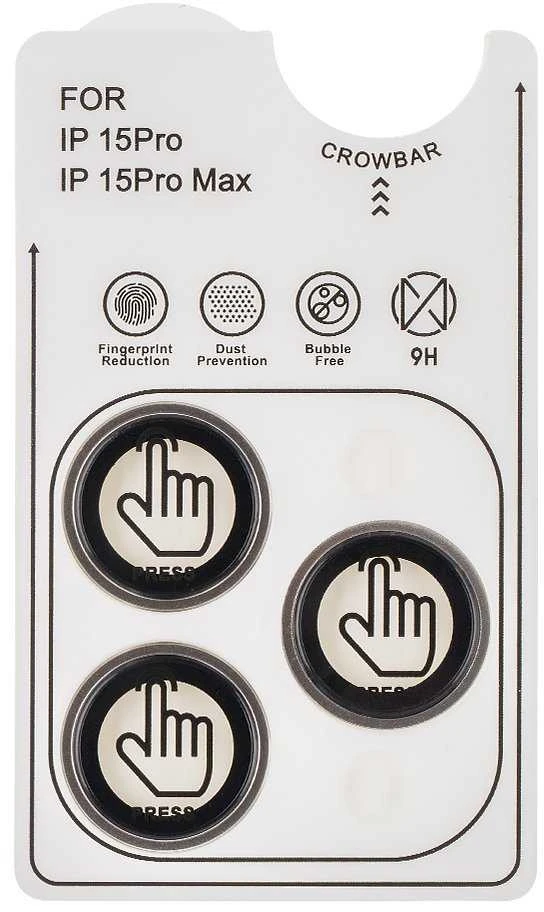 OBAL:ME lešio apsauga skirta Apple iPhone 15 Pro/15 Pro Max Natural Titanium