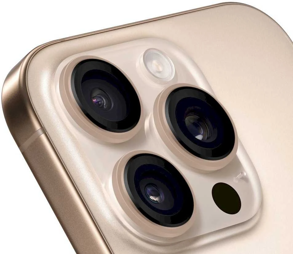 OBAL:ME lešio apsauga skirta Apple iPhone 16 Pro/16 Pro Max Desert Titanium