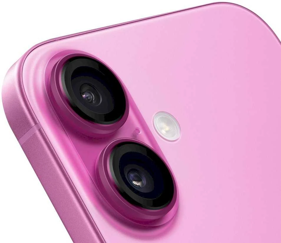OBAL:ME lešio apsauga skirta Apple iPhone 16/16 Plus rožinės spalvos