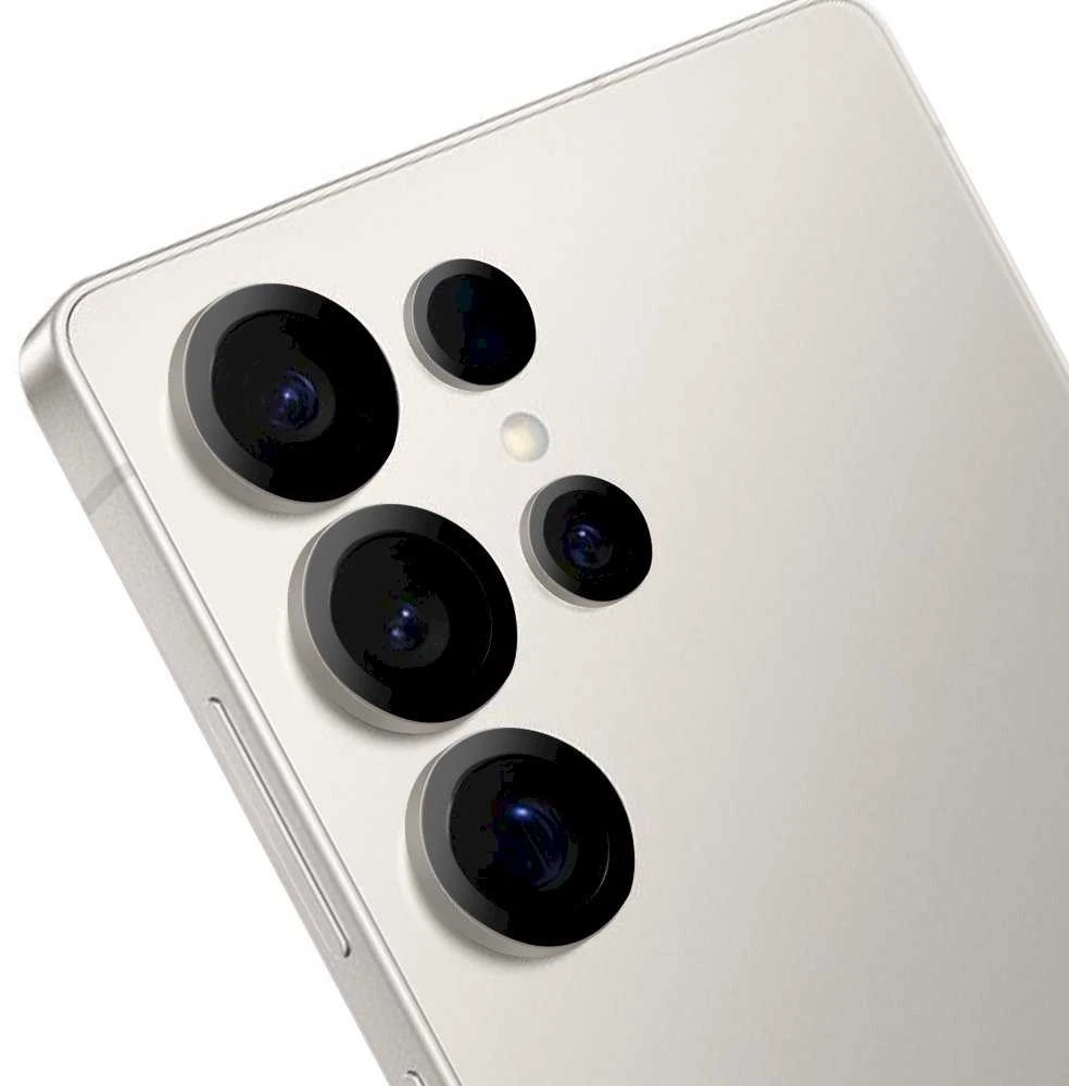OBAL:ME objektyvo apsauga, skirta Samsung Galaxy S25 Ultra, titano pilkos spalvos