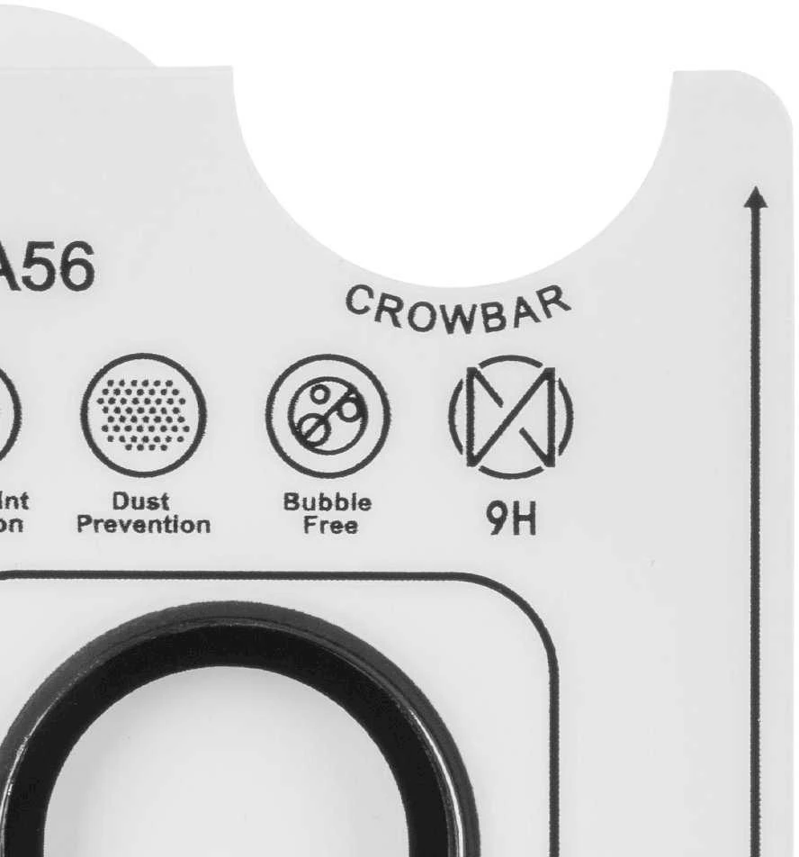 OBAL:ME lešio apsauga skirta Samsung Galaxy A56 5G juodos spalvos