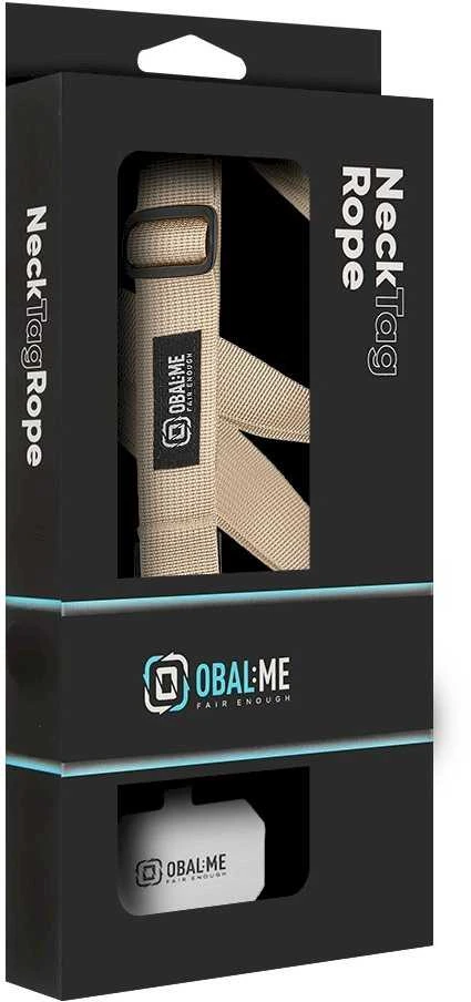 OBAL:ME NeckTag Ribbon virvelė skirta telefonui Ivory