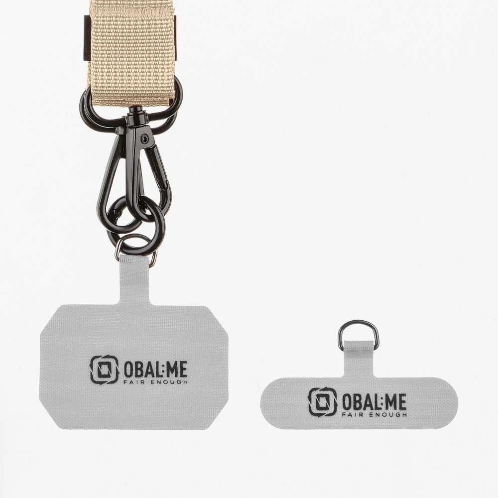 OBAL:ME NeckTag Ribbon virvelė skirta telefonui Ivory