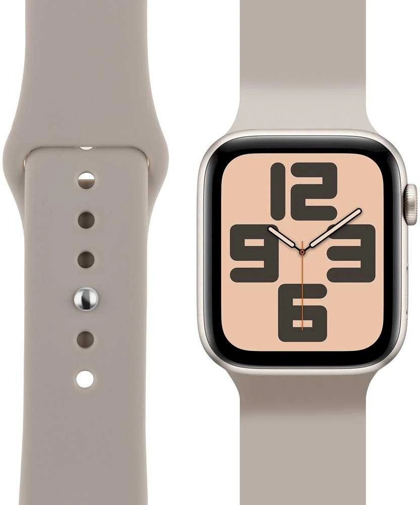 OBAL:ME silikoninė apyrankė skirta Apple Watch 38-41mm S-M gelsva