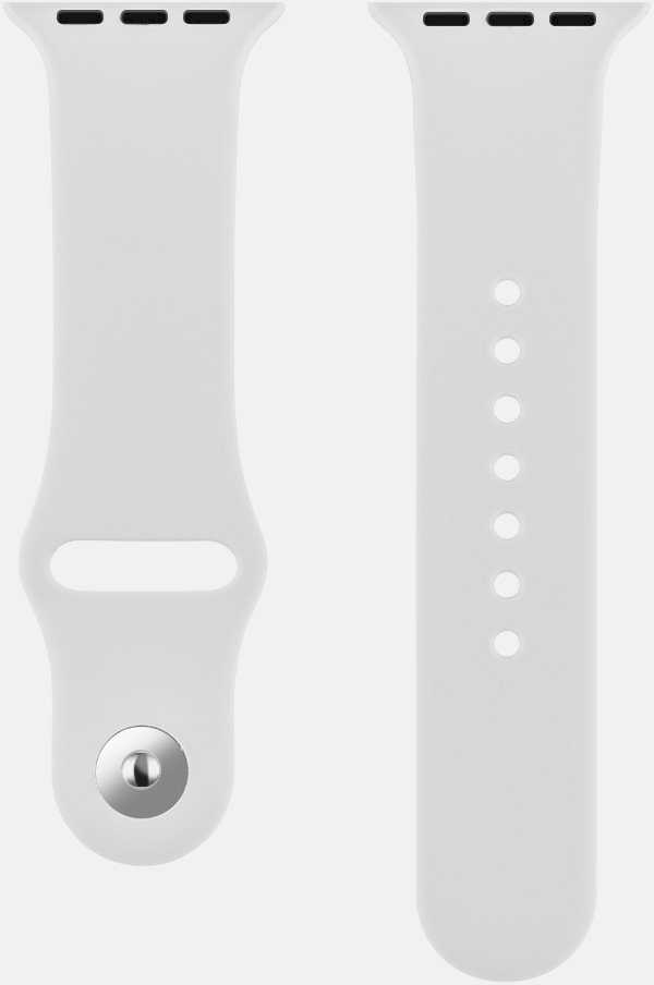 OBAL:ME silikoninė apyrankė skirta Apple Watch 38-41mm S-M baltos spalvos