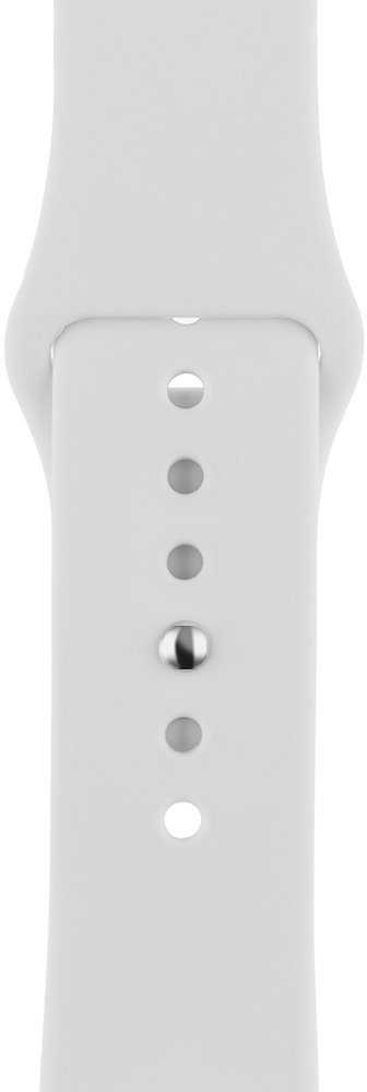 OBAL:ME silikoninė apyrankė skirta Apple Watch 38-41mm S-M baltos spalvos