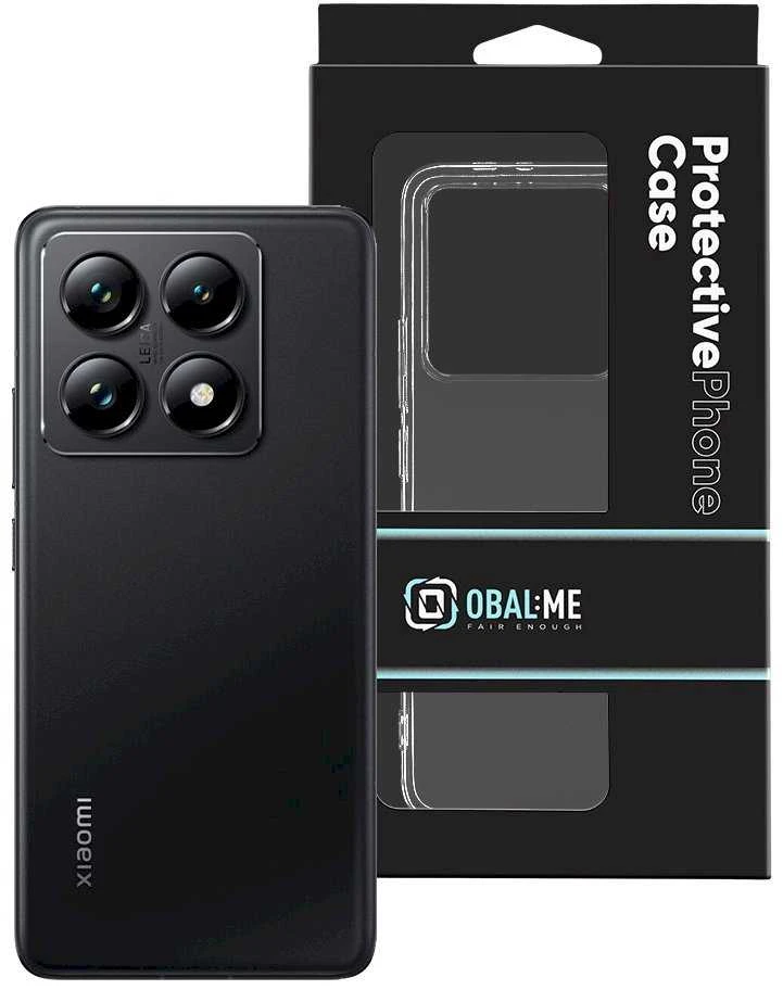 OBAL:ME TPU dėklas skirtas Xiaomi 14T Pro skaidrus