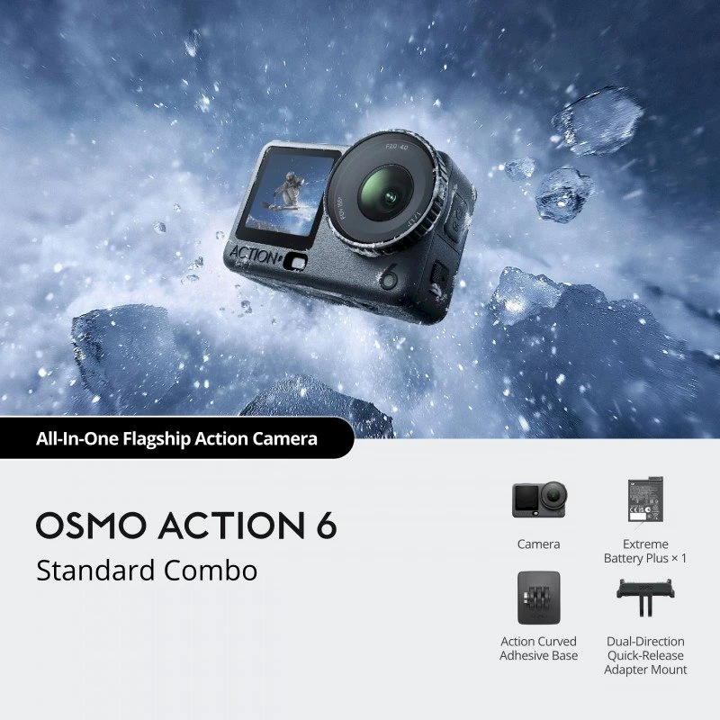 DJI Osmo Action 6 standartinis rinkinys