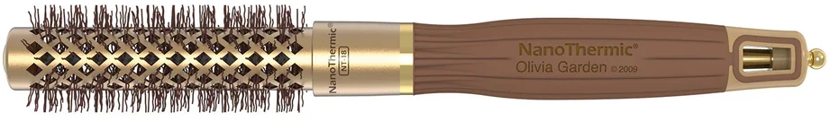Šepetys plaukų džiovinimui Olivia Garden Nano Thermic Ceramic+ion 18mm