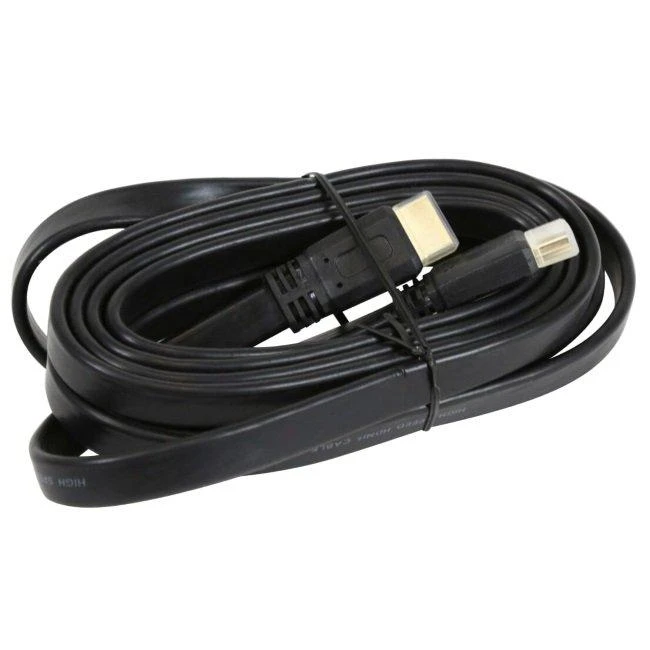 Omega kabelis HDMI 1,5 m plokščias (41847)
