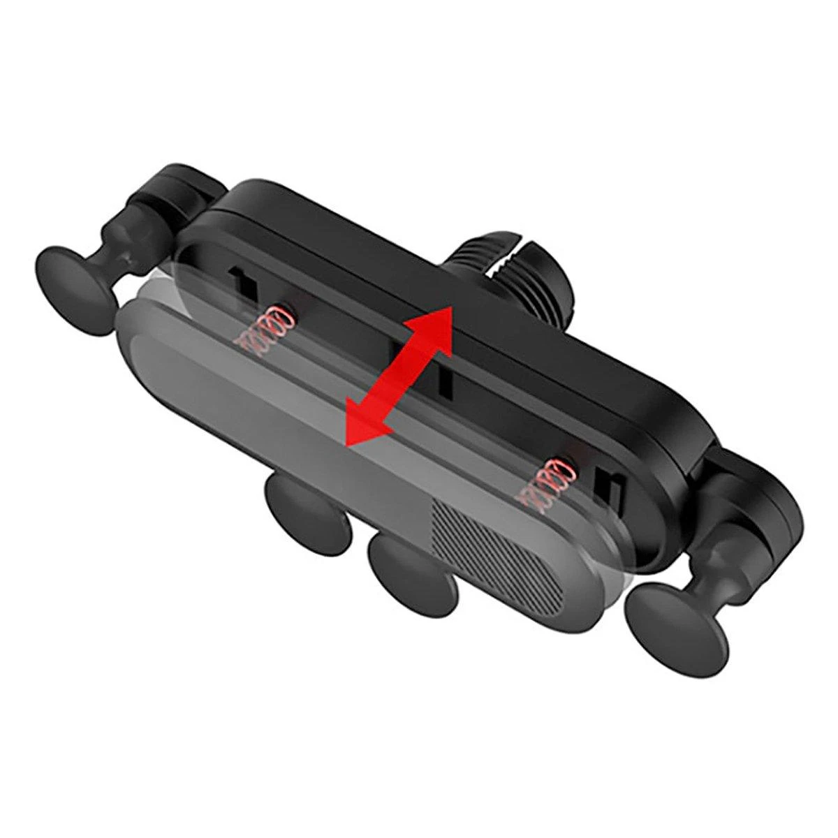Omega car air vent holder Spider, juodas (45013)