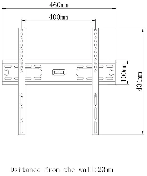 Laikiklis Omega Fixed Chest 25-55”