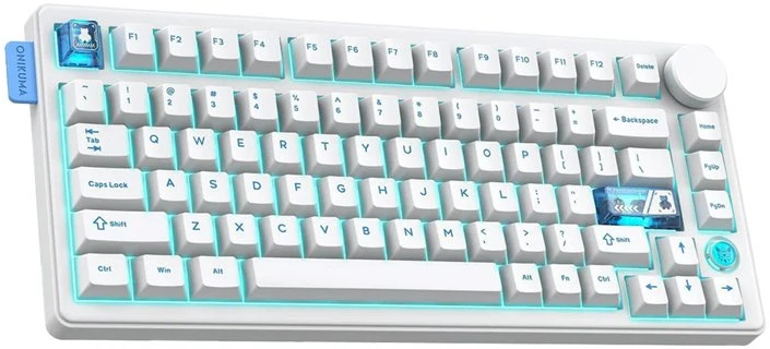 ONIKUMA MT706 Klaviatūra (baltas) (QWERTY)