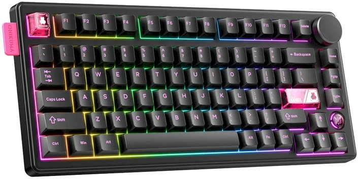 ONIKUMA MT706 Klaviatūra (juodas) (QWERTY)