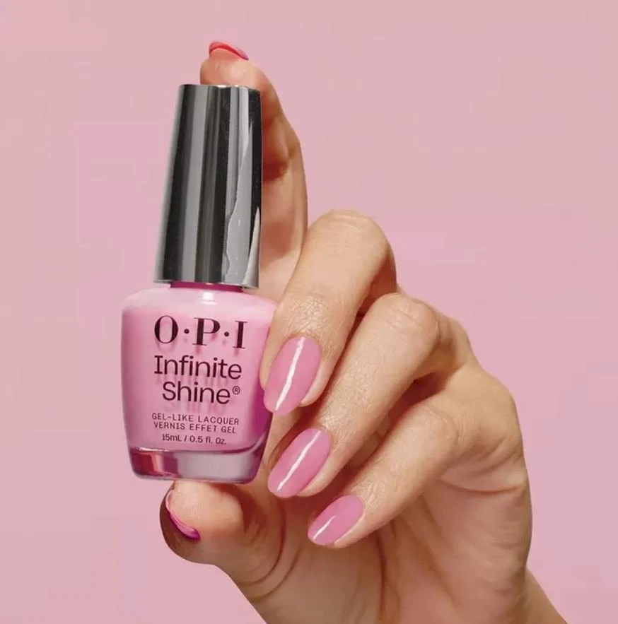 OPI Infinite Shine gelinis lakas Flamingo Your Own Way, 15 ml