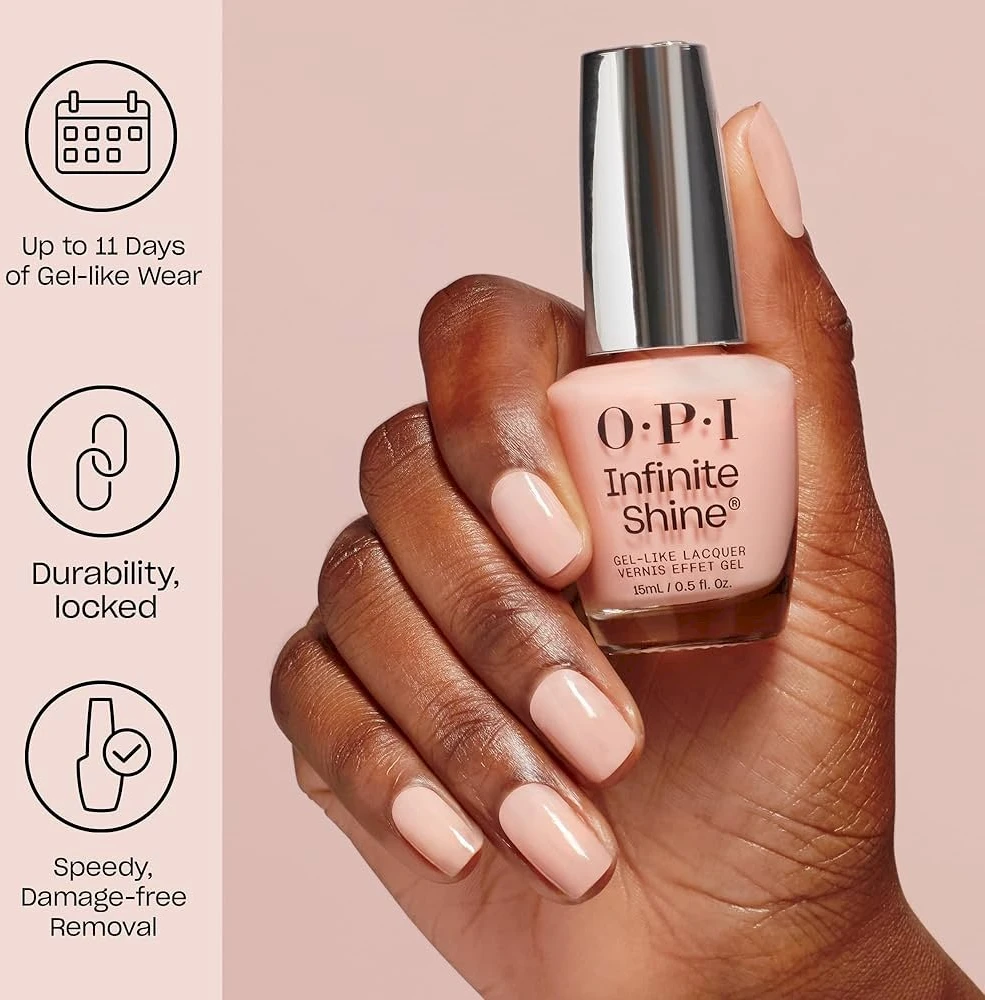 OPI Infinite Shine Gel-Like Lacquer Megawatt Hot, 15 ml
