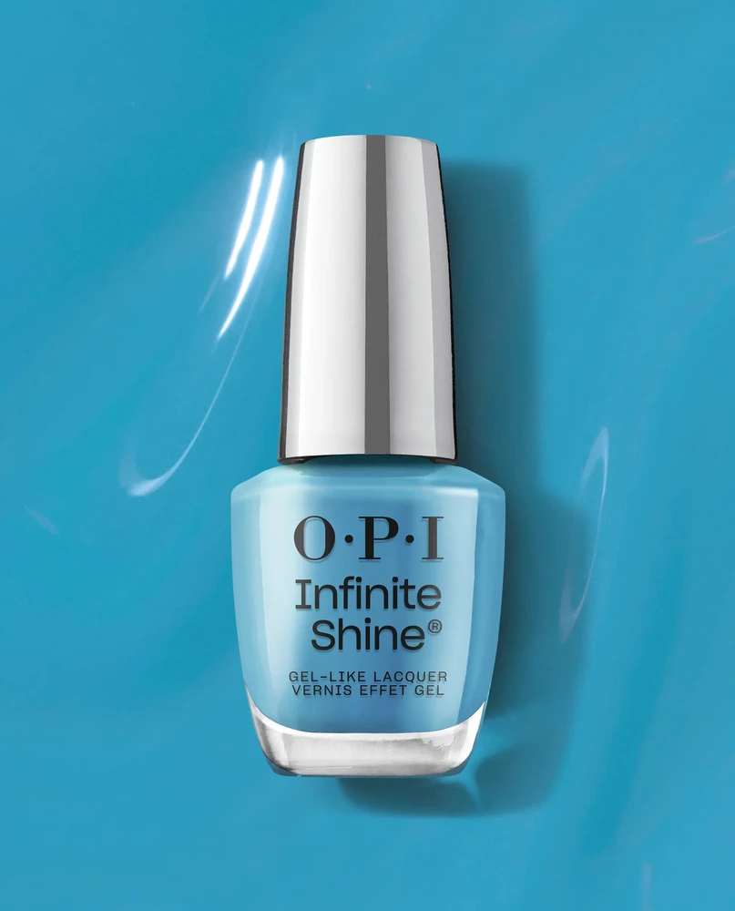 OPI Infinite Shine gelinis lakas „Never Leavin' Mėlyna“, 15 ml