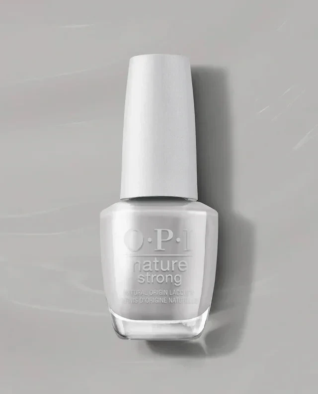 OPI Nature Strong „Dawn Of A New Gray“ buteliukas, 15 ml