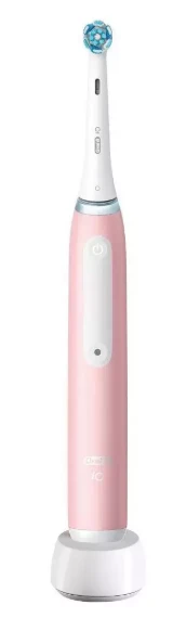 Braun Oral-B Elektrinis dantų šepetėlis | iO3N | Įkraunamas | Suaugusiems | Šepetėlių skaičius galvutės įeina 1 | Number of teeth brushing modes 3 | Rožinė