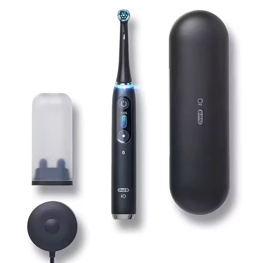 Braun Oral-B iO Series 9 Luxe Edition Juodas Onyx Dantų šepetėlis