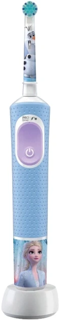 Oral-B | Elektrinis dantų šepetėlis | Vitality PRO Kids Frozen | Įkraunamas | For kids | Šepetėlių skaičius galvutės įeina 1 | Number of teeth brushing modes 2 | Mėlyna