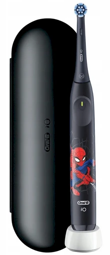 Oral-B iO Kids Spiderman šepetėlis su kelioniniu dėklu