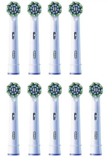 „Oral-B Pro Cross Action“ papildymas 9 vnt