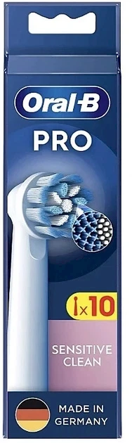 Oral-B dantų šepetėlių galvutės Pro Jautrus Clean 10 pak.