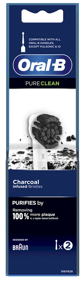 „Oral-B Pure Clean“ šepetėlio galvutė (2 vnt.)