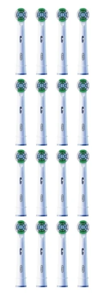 Braun „Oral-B EB20RX-16“ dantų šepetėlio galvutės – 16 vnt.