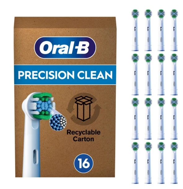 Oral-B Precision Clean galvučių rinkinio pakuotė su 16 vnt.