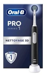 Oral-B Pro Series 1 | Elektrinis dantų šepetėlis | Įkraunamas | Suaugusiems | Šepetėlių skaičius galvutės įeina 1 | Number of teeth brushing modes 3 | Juodas