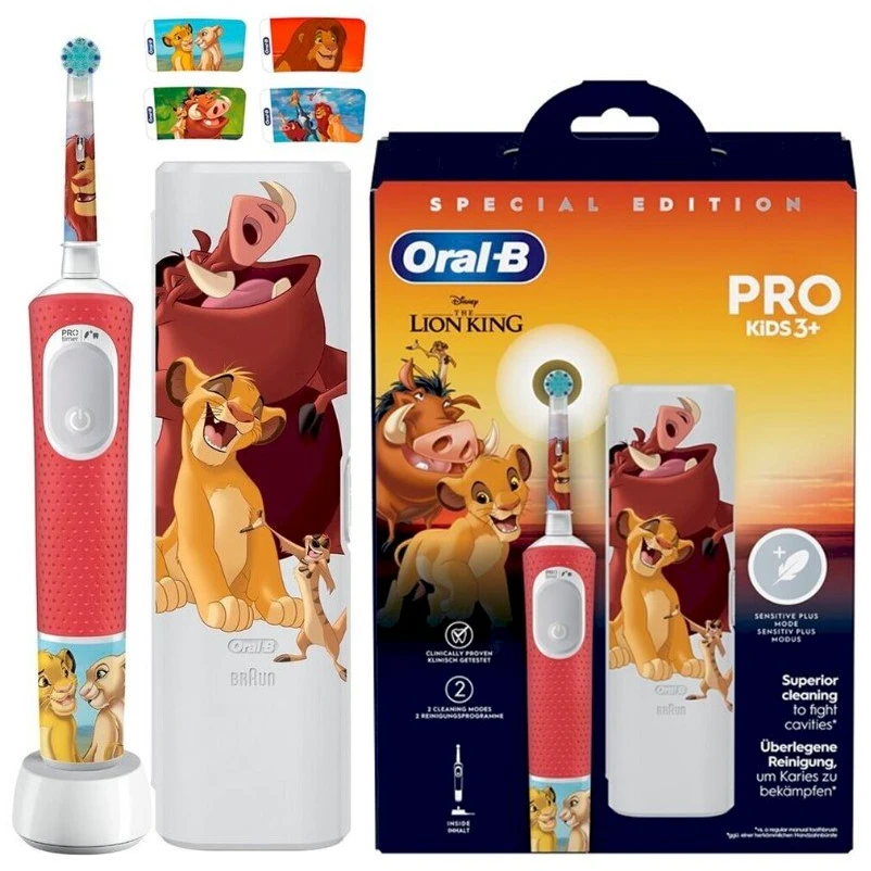 Oral-B Elektrinis dantų šepetėlis vaikams 3+