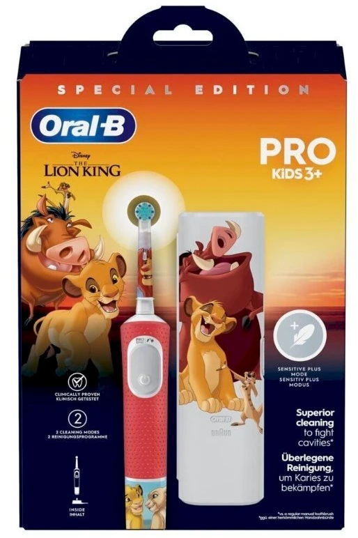 Oral-B Elektrinis dantų šepetėlis vaikams 3+