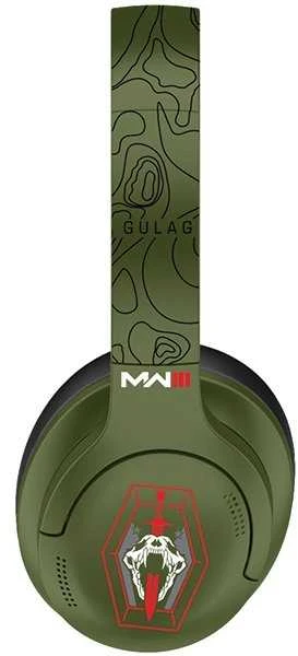 OTL Call of Duty: MW3 ANC ausinės belaidės žaidimams alyvų spalvos snake