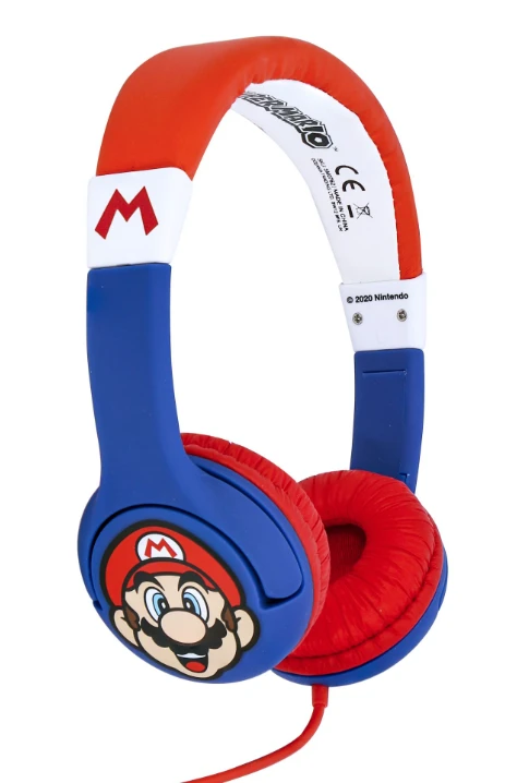 OTL Technologies Super Mario Blue laidinės ausinės vaikams