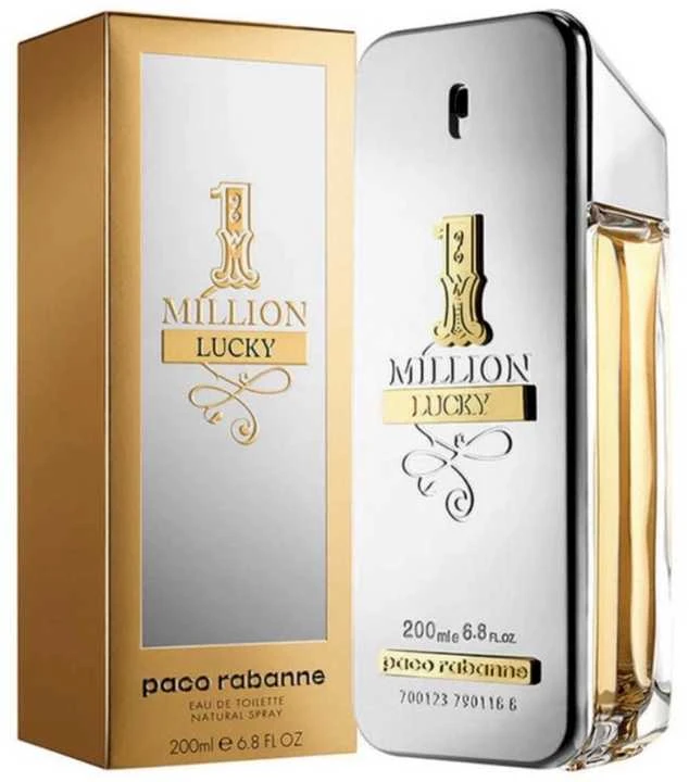 Paco Rabanne 1 Million Lucky EDT tualetinis vanduo vyrams, 200 ml