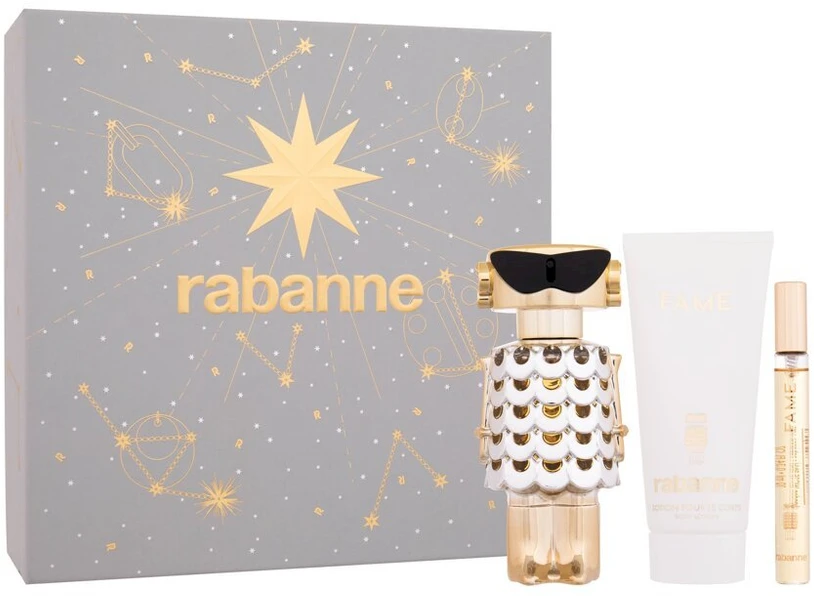 Paco Rabanne Rabanne Fame Eau De Perfume Purškiklis, 80 ml Set 3 Pieces