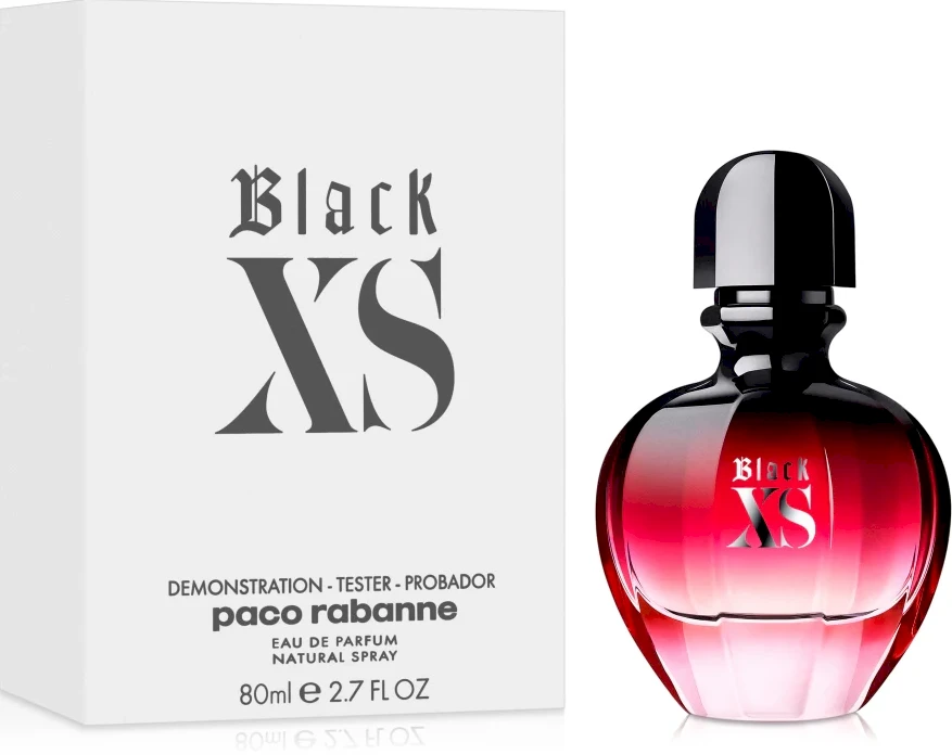 Paco Rabanne Black XS 2018 for Women (Kvepalai Moterims) EDP - 80ml - EDP - (BE PAKUOTĖS)