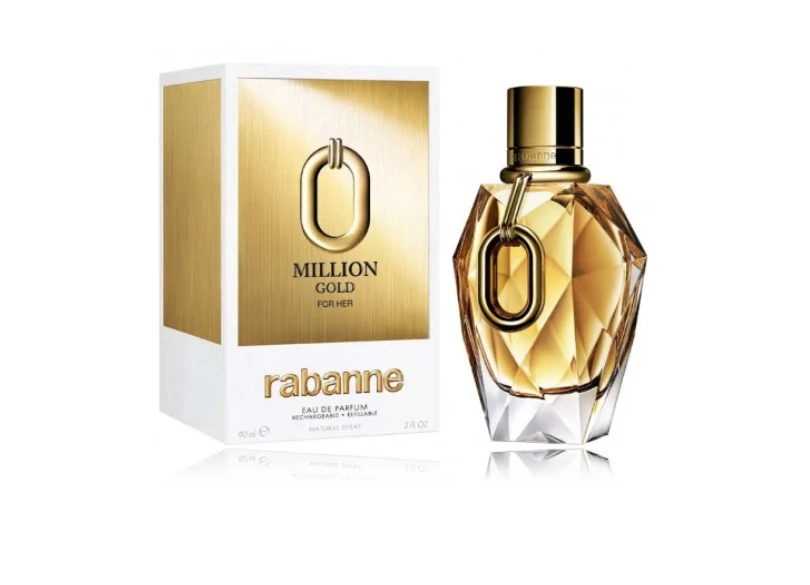 Kvepalai moterims Rabanne Million Gold For Her, EDP 90 ml